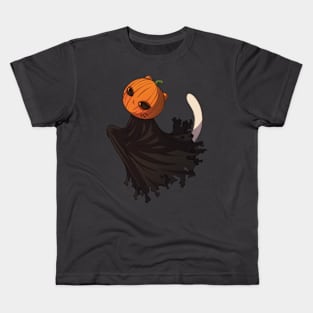 Pumpkin Cat Kids T-Shirt